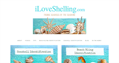 Desktop Screenshot of iloveshelling.com